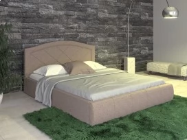 Кровать Виго коричневая